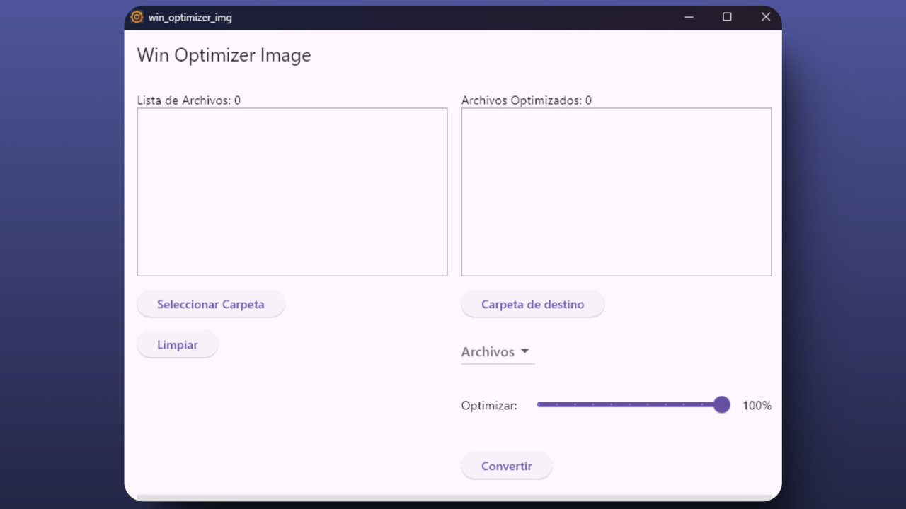 software para transformasar y optimizar imagenes